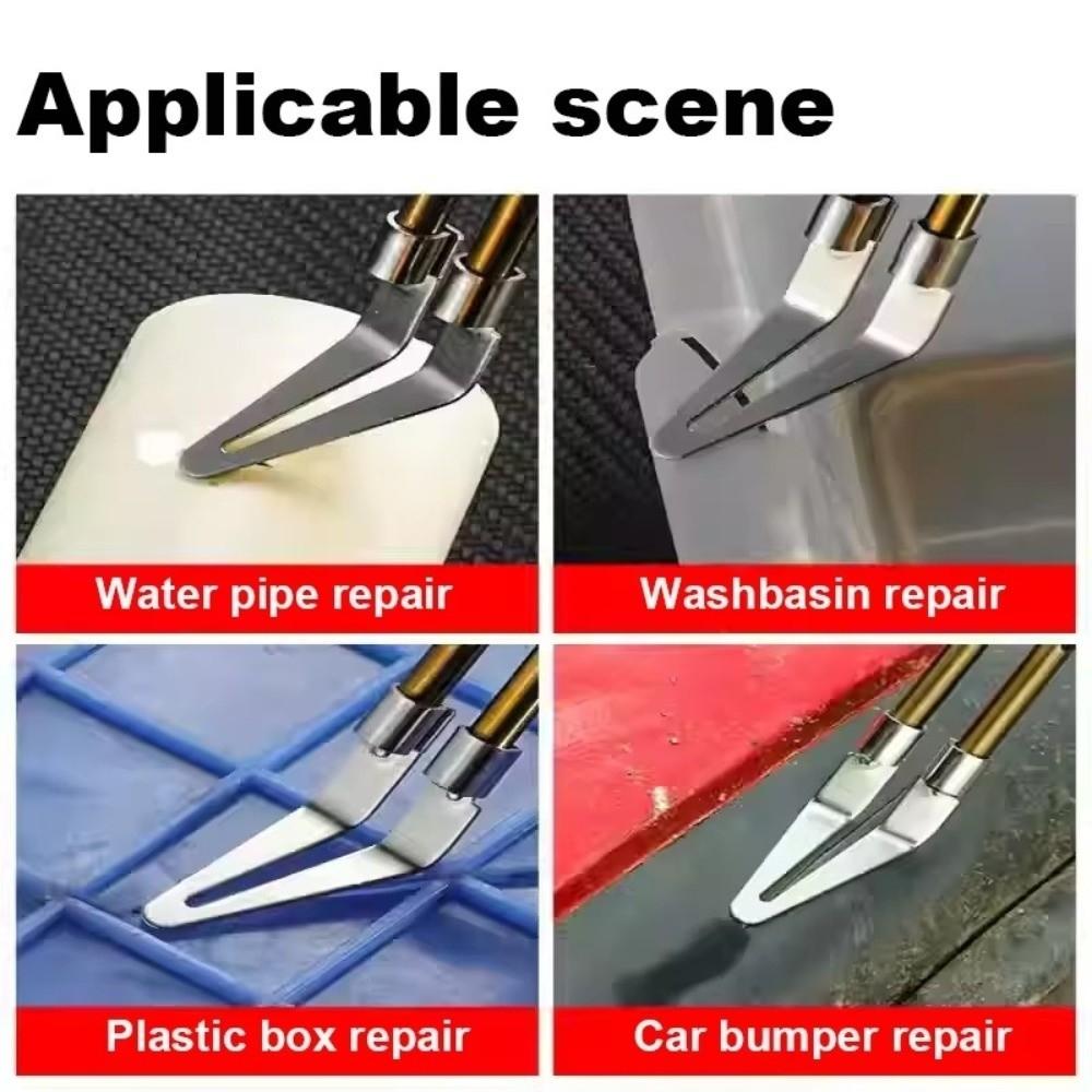 Smooth Tip Plastic Welder Head Stainless Steel Elbow Smooth Head Welding Tools  Car Bumper Repair