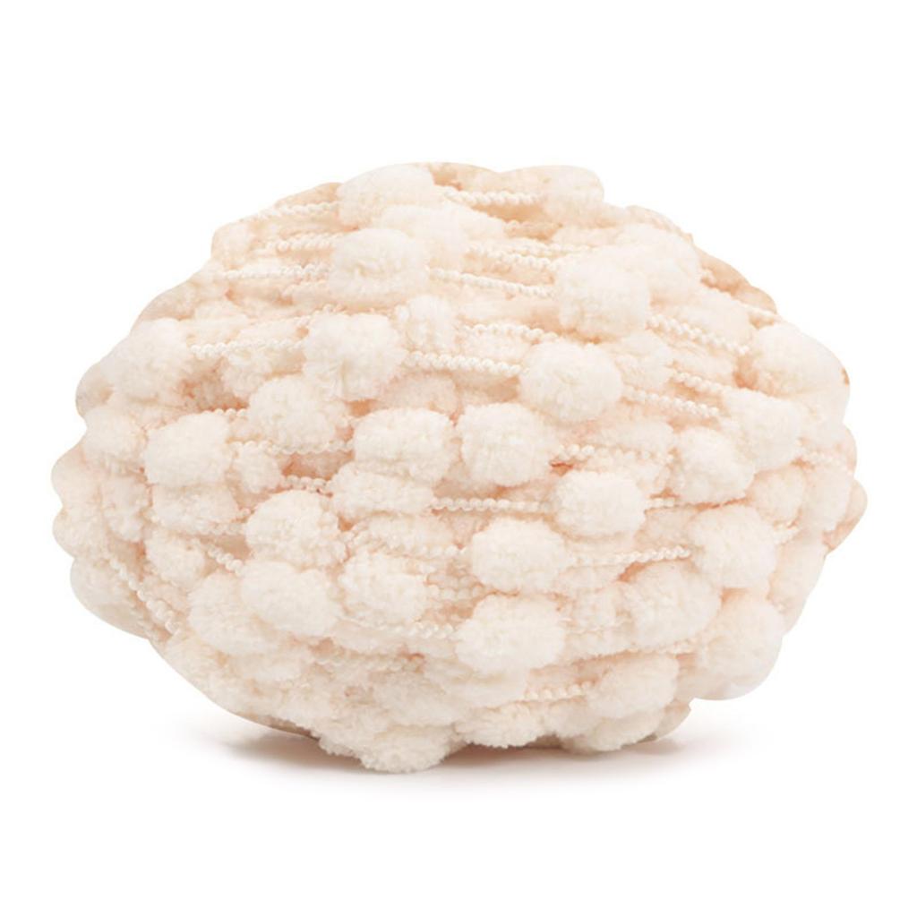 Crochet Yarn Soft Yarn Roll of 100g Knitting Yarn for DIY Hand Knitting Weaving Bags Hat Clothes DIY Crafts