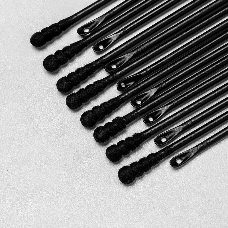 Disposable Acne Squeezing Cotton Swab Tool Blackhead Removal Scraping Stick Blackhead & Pimple Extractor Nose Shovel Cleaning
