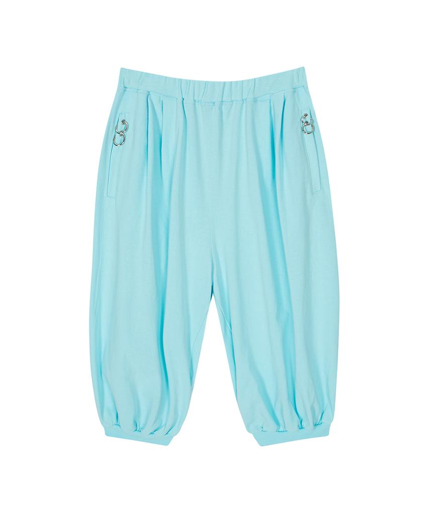 Haitaideupeulaengki Sweat Capri Jogger Pants Mint
