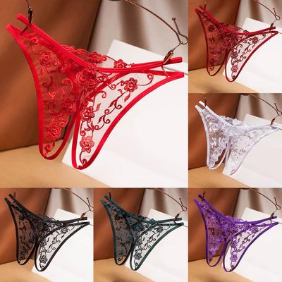 Damskie stringi Seksowne figi Stringi Koronkowe spodnie Figi damskie Bielizna
