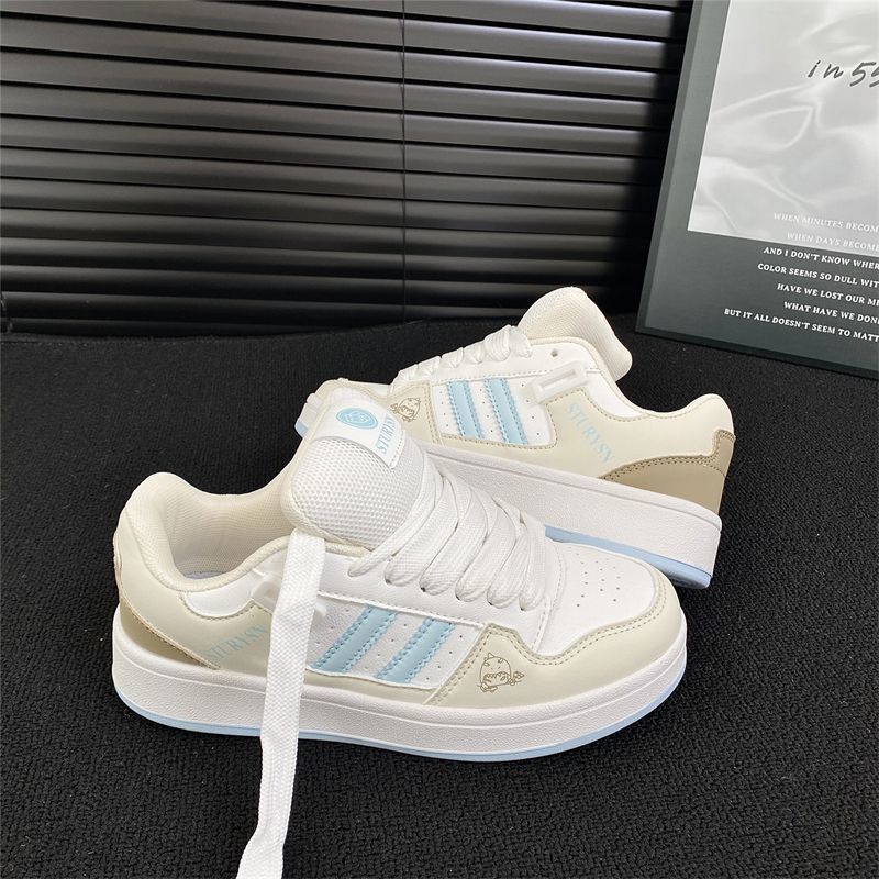 

Оригинальные нишевые дофаминовые хлебные туфли женские приливные весенние новые универсальные уличные повседневные кеды 40