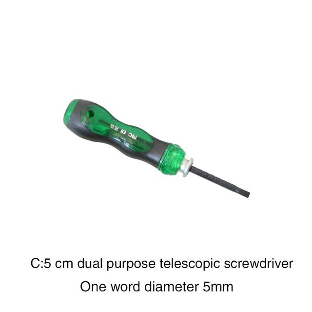 

Набор отверток с храповым механизмом, двойное применение, телескопические шлицевые крестовые отвертки с двойной головкой, прецизионные магнитные отвертки