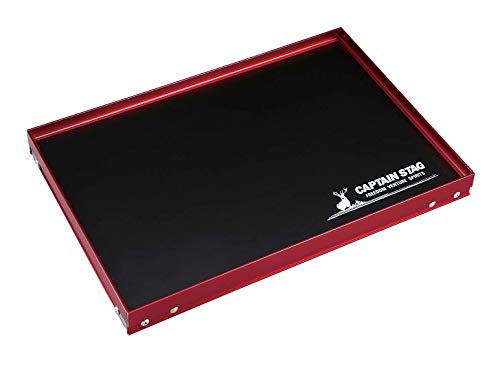 Captain Stag (CAPTAIN STAG) Outdoor Table, Aluminum FD Tray Table, 45 x 30 cm, Type 2, Joule UC-559