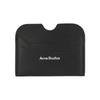 Acne Studios Logo Card Wallet Black  900  Cg0234