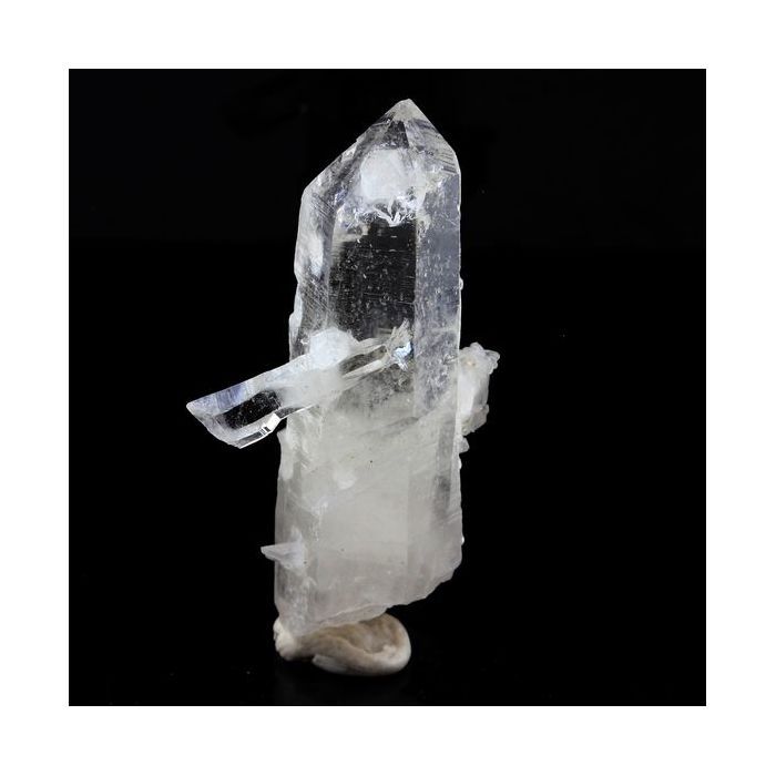 Pierres et Minéraux. Quartz. 49.29 ct. La Gardette Mine, Bourg d'Oisans, Isère, France.