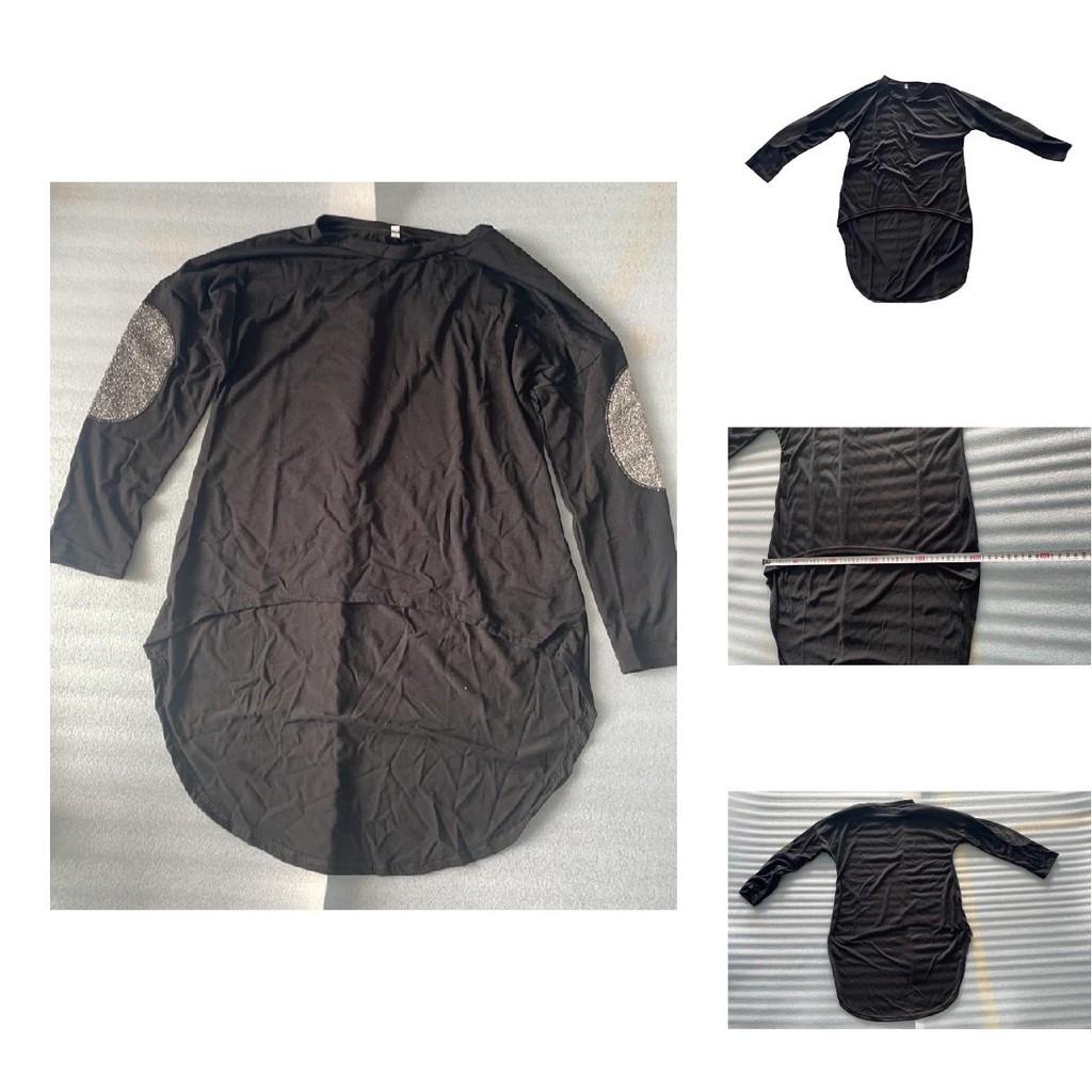 T-Shirt für Damen mit V-Ausschnitt, Tencel-Stoff, Langarm, Lässiges Oberteil für Komfort