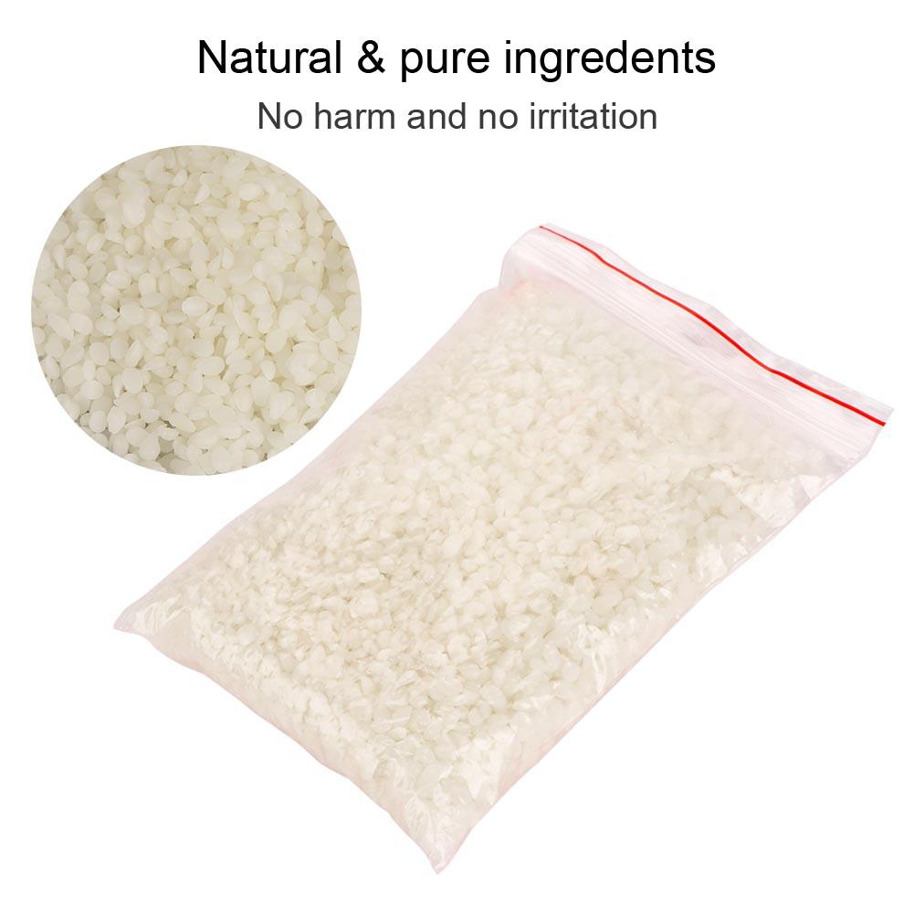 2 Colors Pure Organic Beeswax Pellets Cosmetic Grade Beeswax Beads