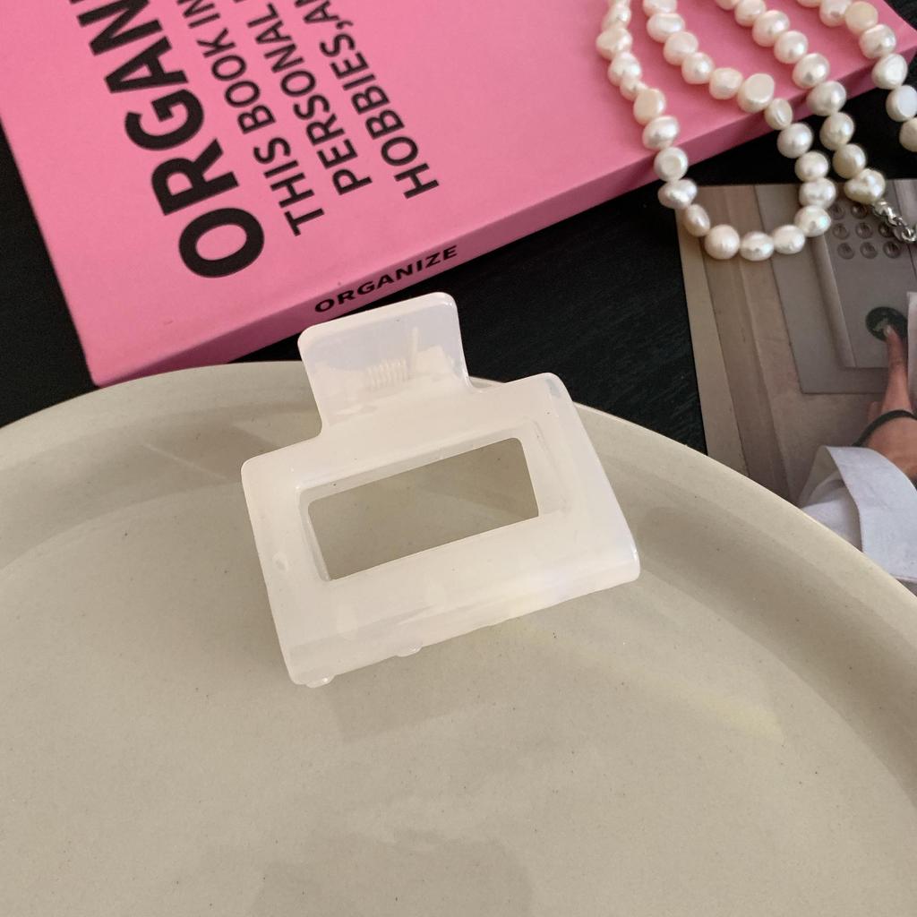 Blue Summer Hair Shark Clip - Simple, Fresh Style Beige Accessory