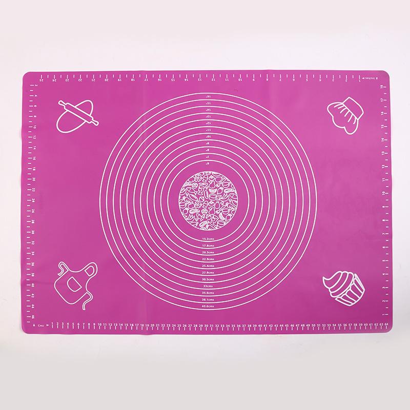 Silicone Kneading & Baking Mat - Heat-Resistant, Thick, Ideal for Dough, Noodles & Cutting