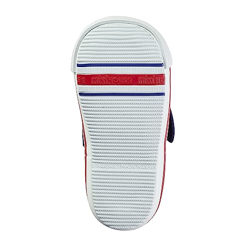 MIKI HOUSE Baby Shoes 10-9374-493, Made in Japan, Sizes 13.5, 14, 14.5, and 15 cm, Second Shoes for Boys and Girls, Red and Navy