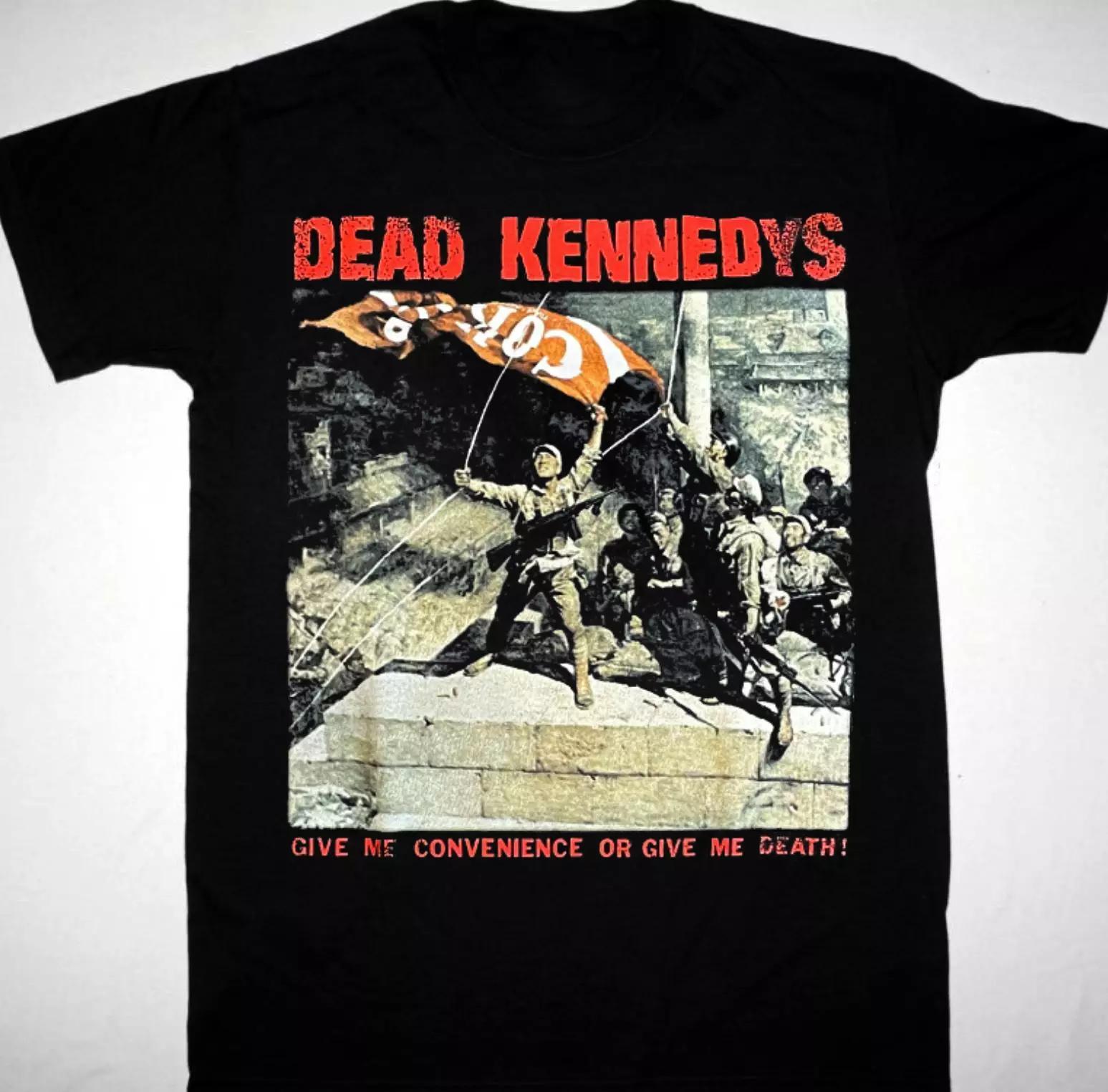 

Футболка DEAD KENNEDYS с коротким рукавом, хлопковая, черная, мужская, полных размеров от S до 4XL, с графическим коротким рукавом, унисекс, мужская, женская, летняя 2XL