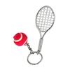 Breloc Pandantiv Realist Geantă de Tenis Metalică Design Ușor Compact Pentru Genți de Mână Rucsacuri Accesoriu Prietenos Practic