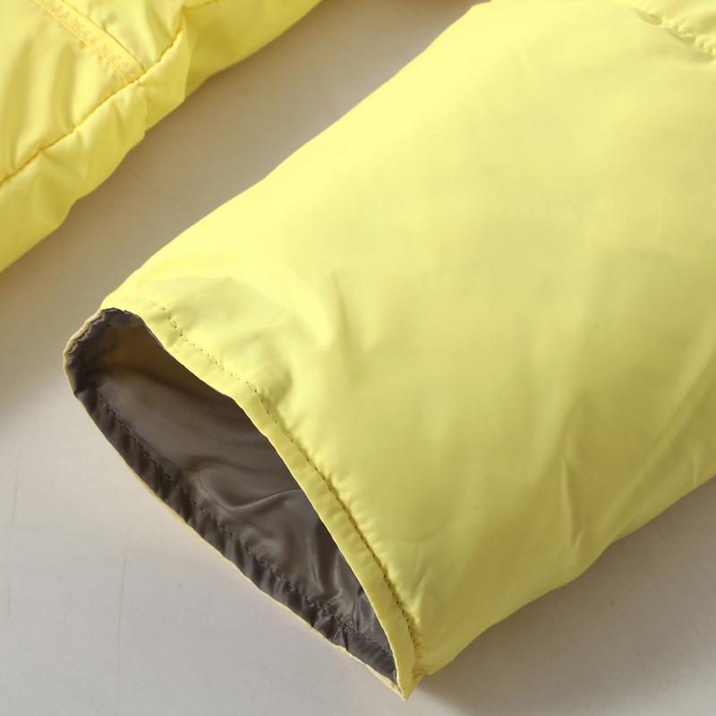 Fashion Winter Short Coat Female Warm Parkas Single Breasted Thick Loose Women Jackets