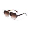 CHHC Square Frame Retro Classic Pilot Sunglasses for Men & Women