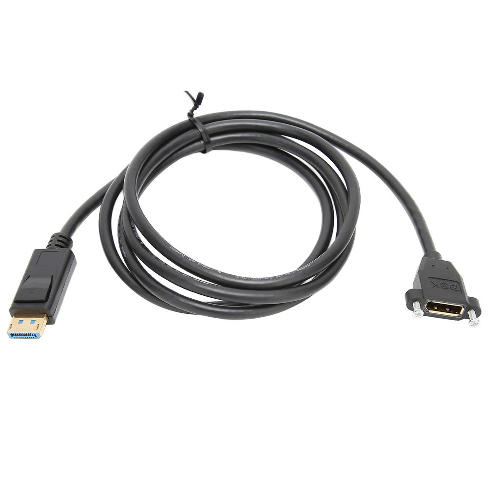 DP To DP Extension Cable 8K 60Hz 4K 120Hz Male To Female Displayport Cable 1.4 DisplayPort Extension Cable