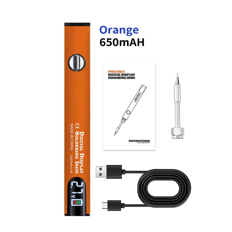 Portable Mini Digital Display Soldering Iron, USB-C Charging, DIY Tool, Three  Voltages, Available In 6 Colors For Sele
