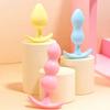 3pc/Set Soft Silicone Anal Plugs Beginner Anal Stimulator Trainer Sex Play Toy for Women Couples G-spot Massage Sex Product