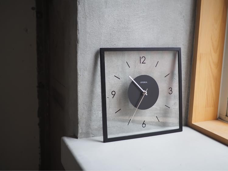 Interform Wall Clock CL-4424BN Laturi Brown Sweep Movement