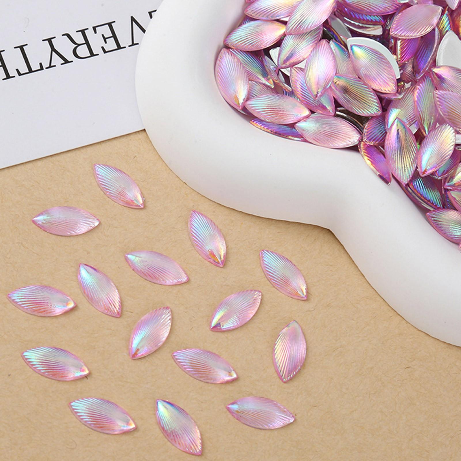 

7*15 мм Стразы в форме конского глаза для аксессуаров одежды/телефона с плоской задней частью для вечеринок 80 шт. -A34 One Size светло-розовый