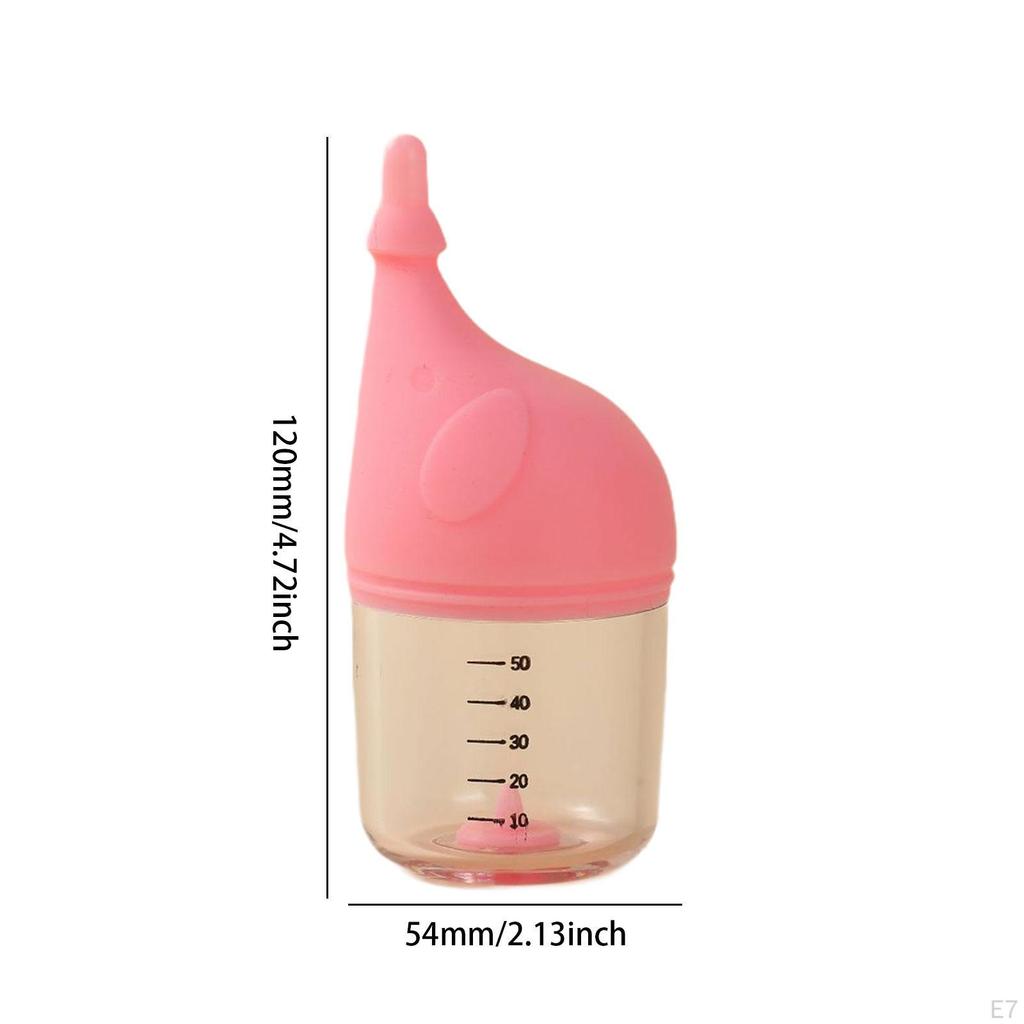 Feeding Kit for Kittens, 1.7oz Nursing Bottle with Interchangeable Nipples Small Pets