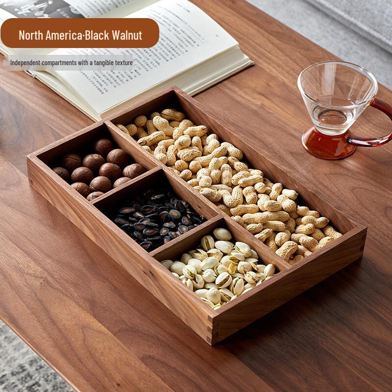 Walnut Wood Storage & Serving Tray