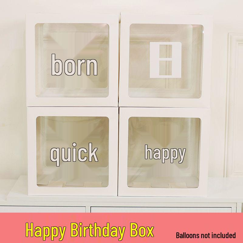 

Creative Luminous Happy Birthday Balloons for Adults, Boys, and Girls - First Birthday Party Decor