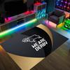 Derby County Football Design Crystal Velvet Carpet Cozy Non?Slip Printed Rug For Bedroom Living Room Entrance