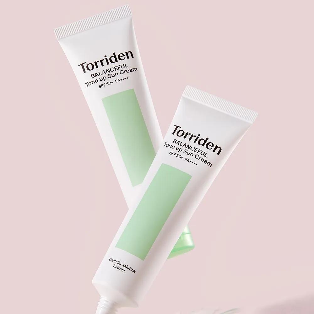 [Набор из 2 шт.] TORRIDEN Balanceful Cica Солнцезащитный крем с тонирующим эффектом 60 мл