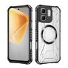 For Smart 9 CD Magnetic Design Hard HD Clear Back Cover,For Infinix Hot 50i X6531 Rugger Armor Hard PC TPU Case