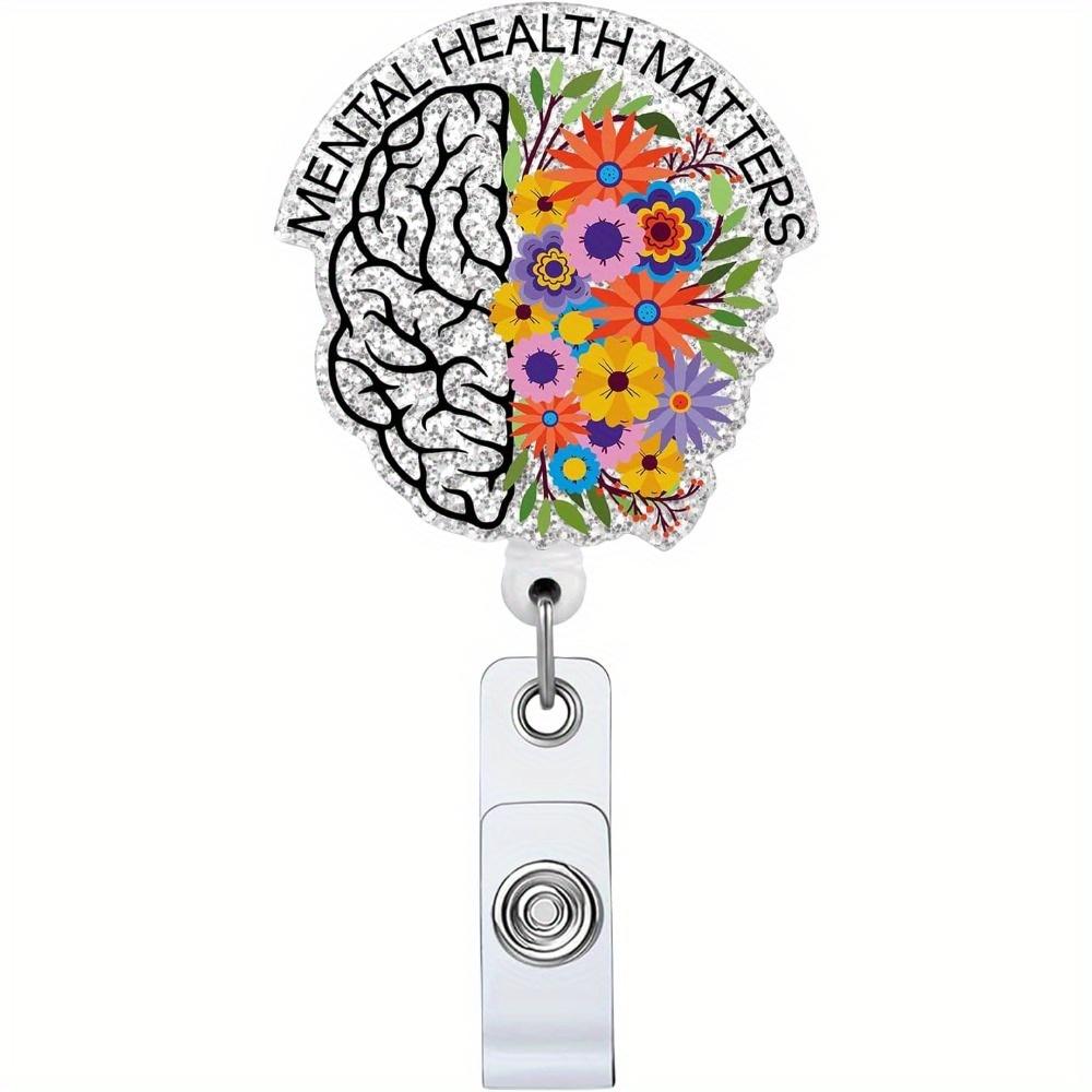 

Черный бейдж-ролик. Выдвижной ID-клип для неврологов, медсестер и медицинского персонала. прозрачный