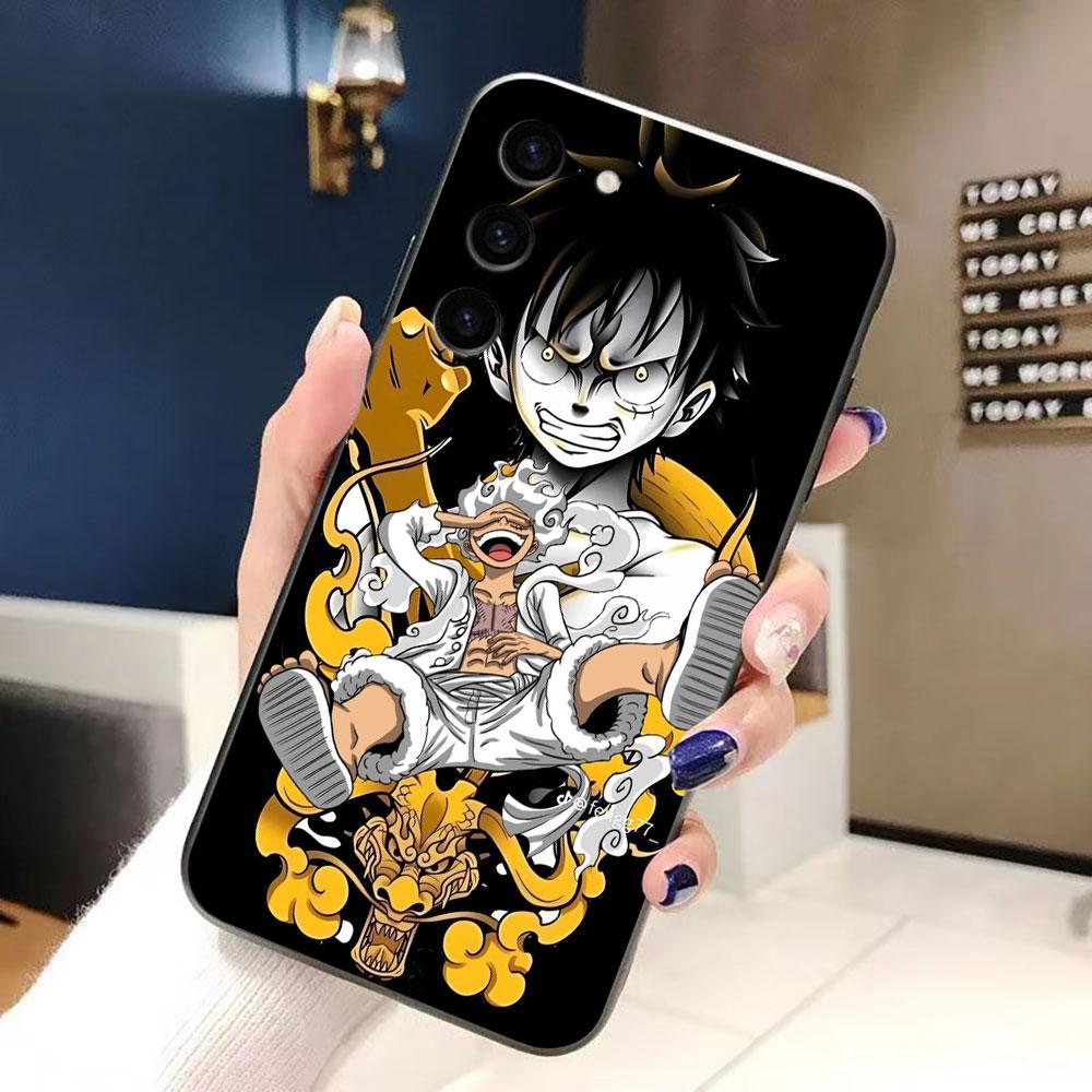 One Piece Luffy Zoro Phone Case For Samsung Galaxy S26 S25 EDGE S24 S23 S22 S21 S20 FE S10 Ultra PLUS LITE DIY Case Shell Cover