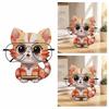 Unique 3D Animal Glasses Frame Wood Hand-carved Eyeglass Rack Decorative Eyeglass Holder Eyewear Storage