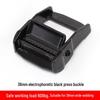 1-Inch Zinc Alloy Press Buckle: Galvanized Webbing Tension Lock Accessory for Adjustment and Binding