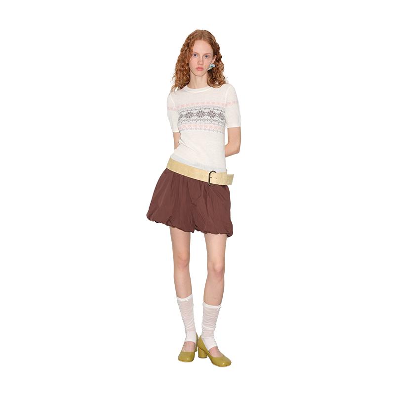 

GREEN BELT Women s Relaxed Fit Elastic Waist Lantern Shorts L