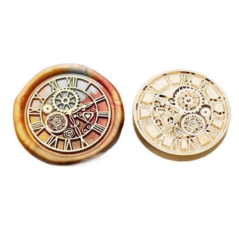 Butterfly Icon Wax Seal Stamp Replace Head Antique Metal Star Sky Pattern Sealing Wax Seals Head Retro Flowers
