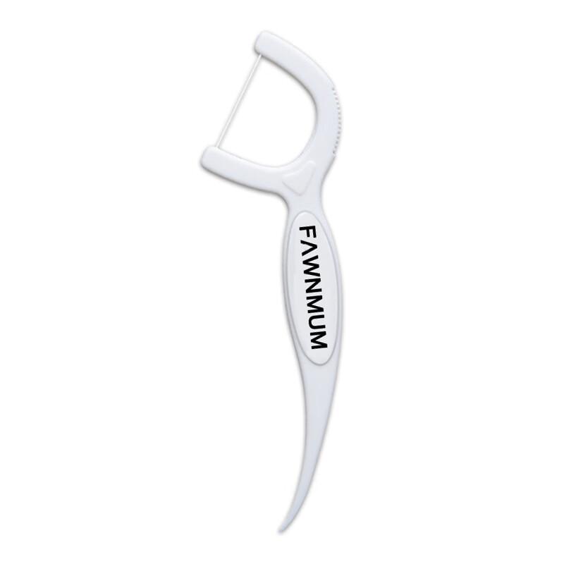 Xiao Lu Ma Ma 600-Count Fine Smooth Round Dental Floss Sticks