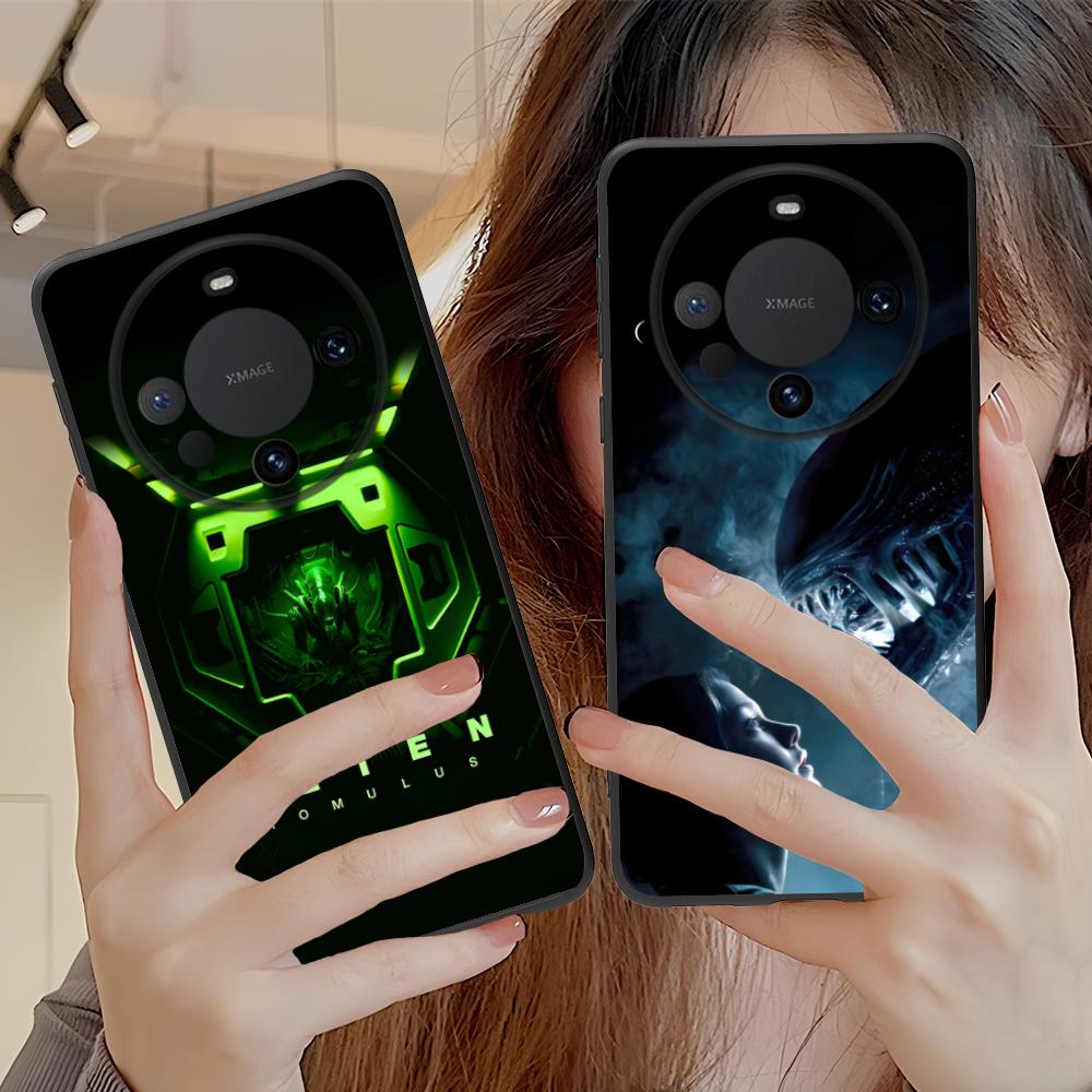 Alien Romulus Mobile Cell Phone Case for Huawei Mate 60 50 40 30 20 10 Pro Plus Lite E 5G Colorful Printing Cover Pretty Luxury