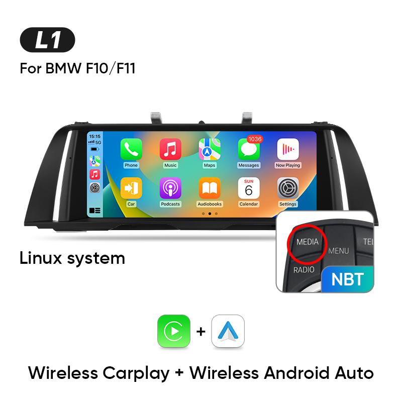 

Автомобильное радио Ainavi для BMW F10 F11 5 серии 2012 2013 2014 2015 CIC NBT система беспроводной Carplay Android Auto автомобильный мультимедийный проигрыватель