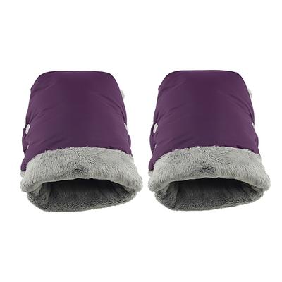 2 Pcs Stroller Gloves Waterproof Warm Comfortable Pushchair Hand Muff for Winter