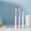 Premium Soft-Bristle Toothbrush Family Pack - Gentle Nylon Brush for Sensitive Gums, Ideal for Home Use by Students, Men, and Women