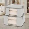 1PC omforter Storage Bag - Folding Organizer Bag for Comforters, Pillows, Mothproof Space Saver, Large Collapsible Organizers