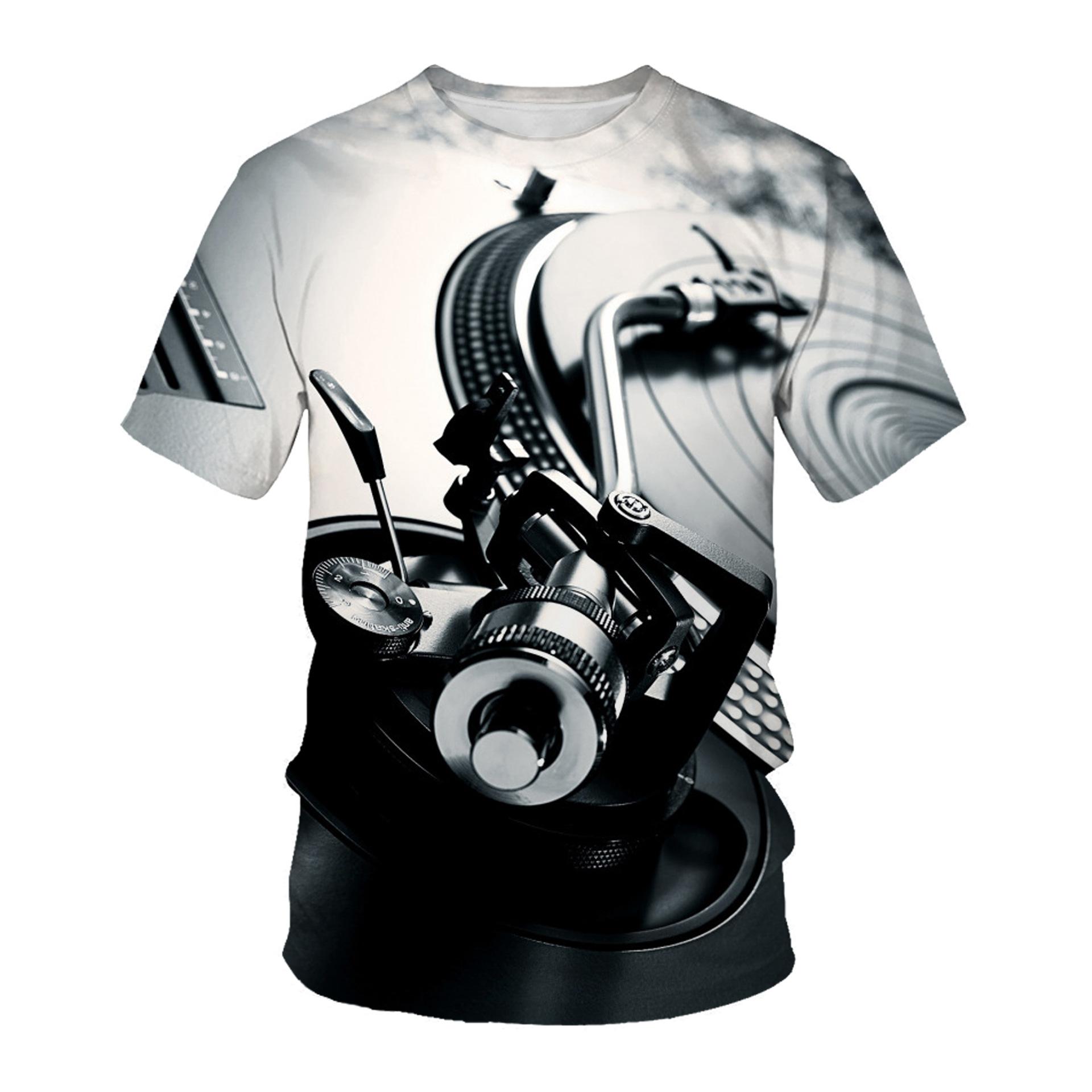 

Летняя новинка, футболка с принтом Piano Note 3D, модная дышащая утягивающая мужская футболка с короткими рукавами 6XL