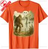 Funny Bigfoot Sasquatch Loch Ness Monster Introvert Bruh Tshirt Summer Fashion Casual Comfortable And Soft Cotton Unisex Tees