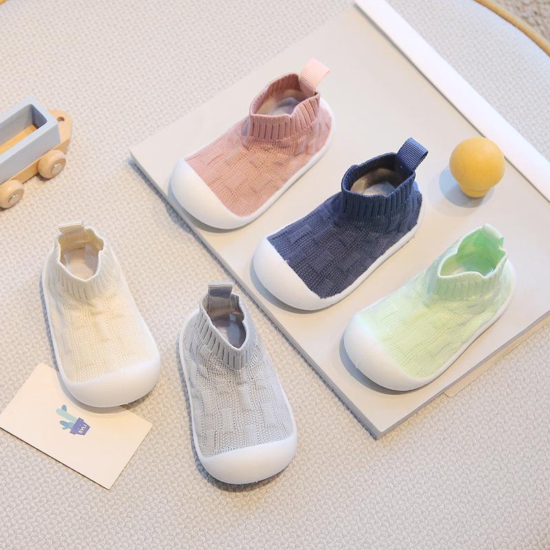 Spring & Fall High-Top Non-Slip Toddler Sock Shoes for Boys & Girls