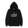 2025 New Diamond Chain Anuel AA Real Until Death Printed Fashion Hooded Sweatshirt Autumn/Winter Men's and Women's Warm Top