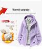 New A/W Unisex 3-in-1 Shell Jacket with Detachable Down Liner - Windproof & Waterproof for Outdoor Adventures