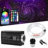 RGBW Sternenhimmel LED-Licht-Kit mit Glasfaser-Kabel, Mobile App, Sprach- und Fernbedienung