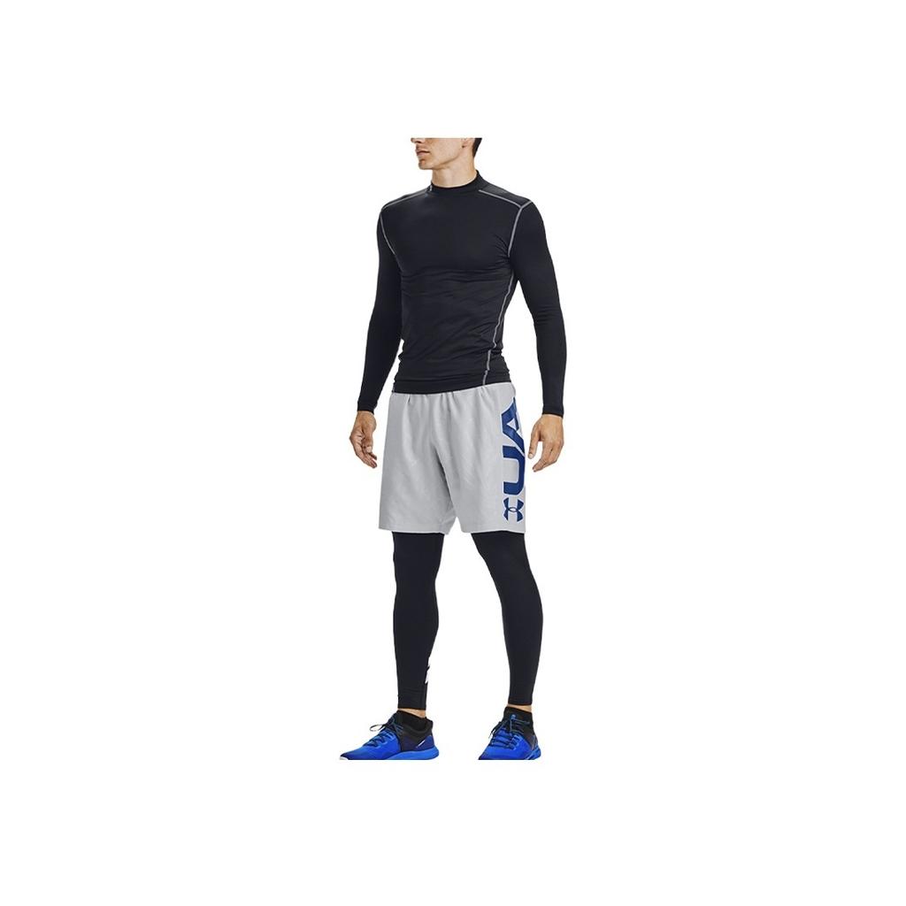 Under Armour Solid Color Sports Long Pants Men Bottoms Black 1357367-001
