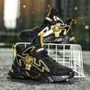 Neuer Stil Mode Kinderschuhe Jungen Sneaker Sportschuhe Atmungsaktiv Rutschfest Freizeit Strick Marke Laufschuhe